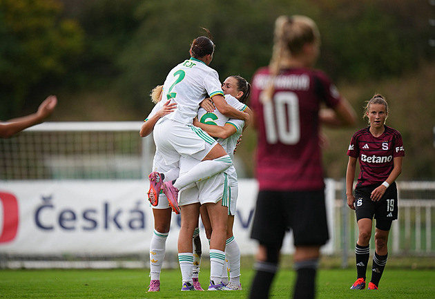 Sparťanky v Lize mistryň končí, nestačily na AS Řím. Zápas o postup čeká Slavii