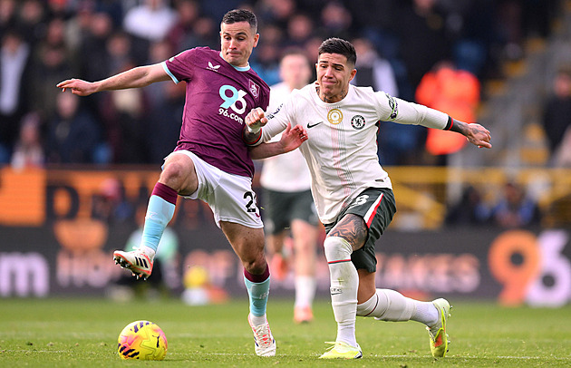 ONLINE: Chelsea vyhrála v Burnley, do akce se chystá West Ham i Wolverhampton