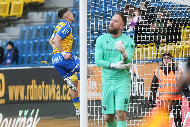 Teplice - Ostrava 1:0, z penalty rozhodl Bílek, kouč Galásek je pořád nulový