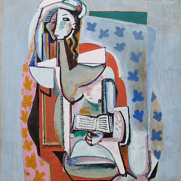 Autorský rekord. Fillova Čtenářka se v aukci Galerie Kodl prodala za 32,4 milionu