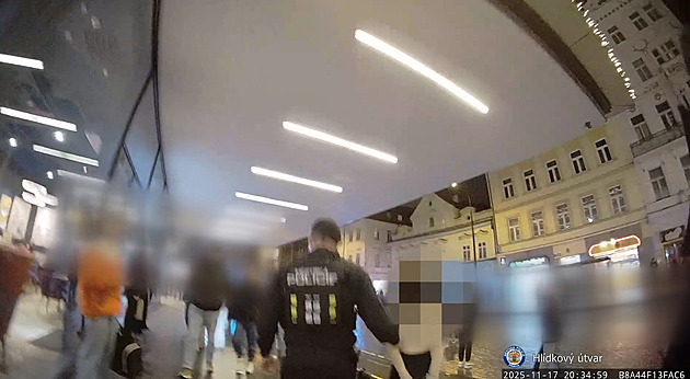 Policie hledá svědky napadení ze 17. listopadu. Incident zachytila kamera