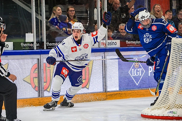 Moravec mladší už střílí extraligové branky. Těší mě, že máma gól viděla, říká