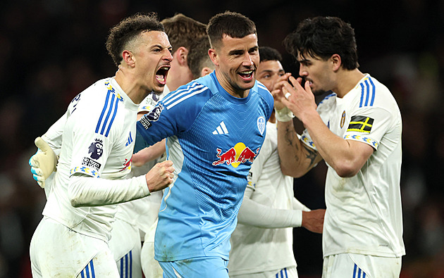 Manchester United znovu ztratil, Leeds po 45 letech slaví výhru v lize na Old Trafford