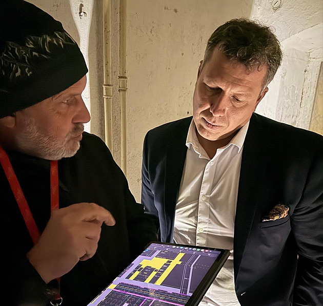 Zatím jen kamerou. Opava otvírá další tajemství Bredy, zkoumá objevené podzemí