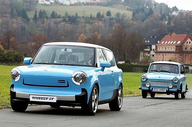 Trabanty, které určitě neznáte. Návrhy od Giugiara, Colaniho a nové retrovize