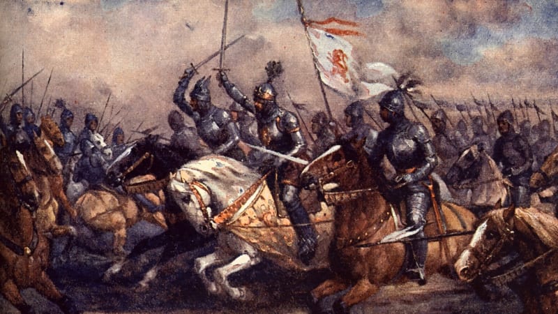 Na rytíře se u Kresčaku valilo půl milionu šípů. Smrtící záplavu nepřežil Jan Lucemburský