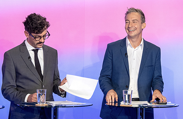 Scheinherr se v Superdebatě strefoval do „spícího primátora“. Zlozvyk, řekl Portlík