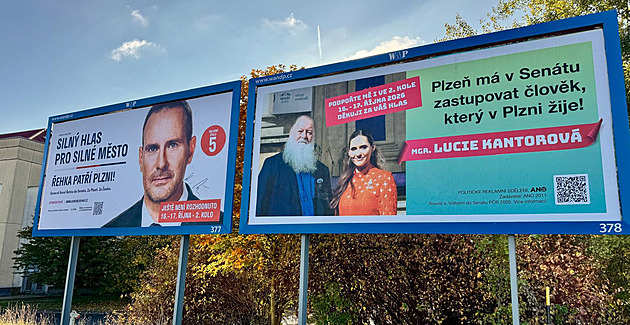 Jsem jen nas**ný, nesnáším ANO, říká Aschenbrenner. Plakát, kde hnutí podporuje, přelepí